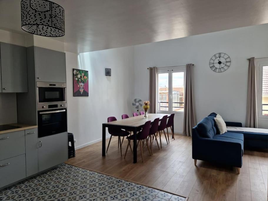 Wd Saint Roch - Appartement Duplex 202 - Metro 7 Proche Paris Villejuif Luaran gambar